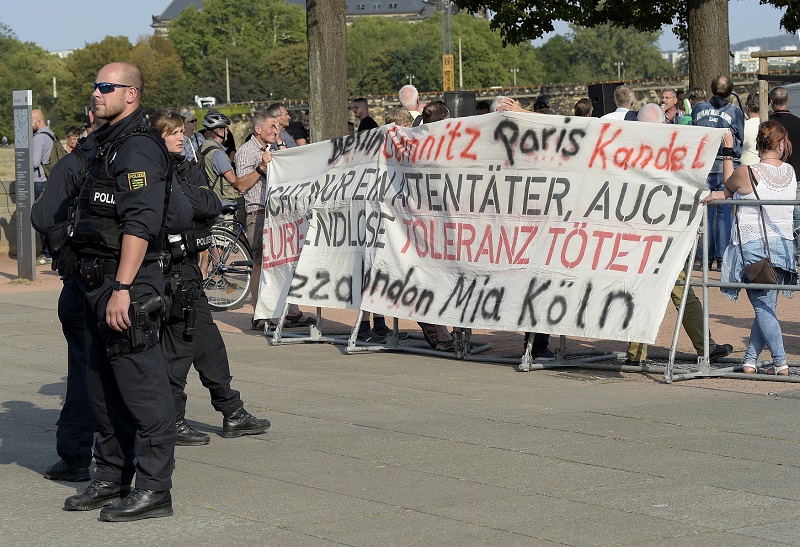 V Chemnitzu se strhla vlna odporu vůči přistěhovalcům.