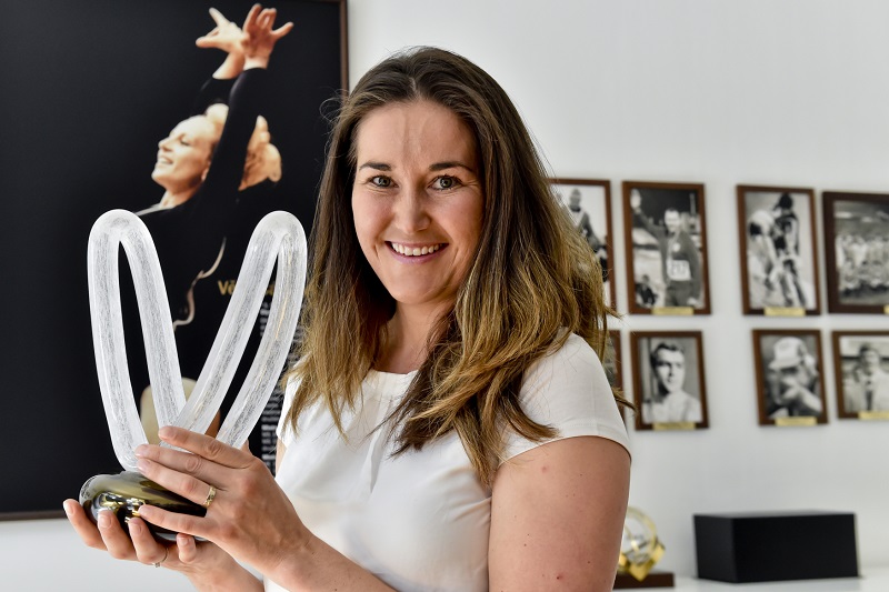 Šárka Strachová obdržela Cenu Věry Čáslavské. Šárka Strachová obdržela Cenu Věry Čáslavské.