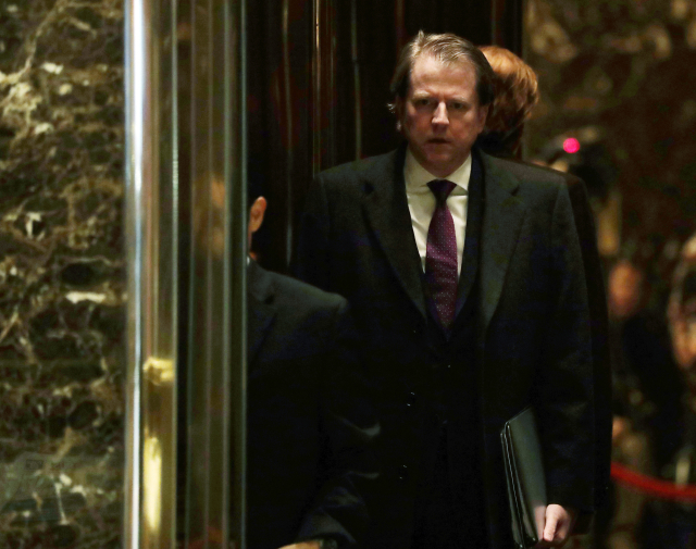 Don McGahn. Don McGahn.