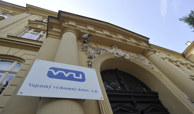 Budova Vojenského výzkumného ústavu. Budova Vojenského výzkumného ústavu.