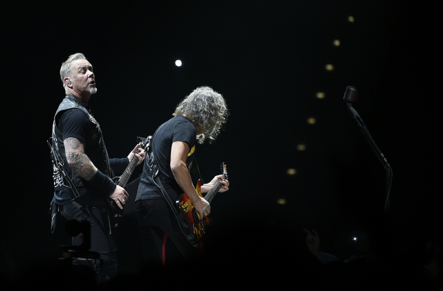 Americká rocková skupina Metallica.