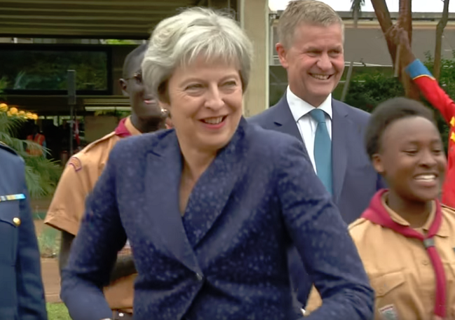 Britská premiérka Theresa Mayová.