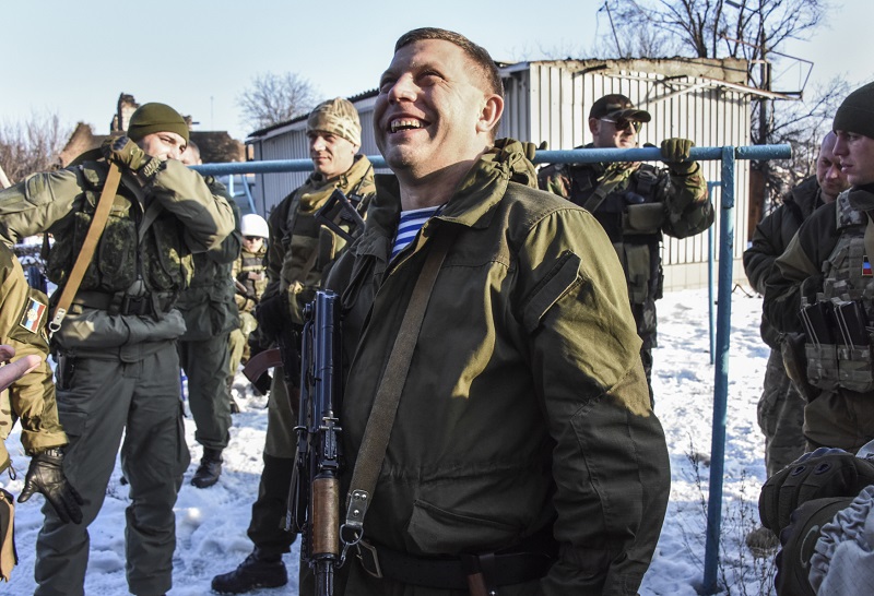 Alexandr Zacharčenko se stal cílem atentátu.