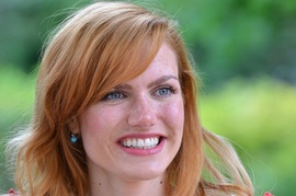 Biatlonistka Gabriela Koukalová.