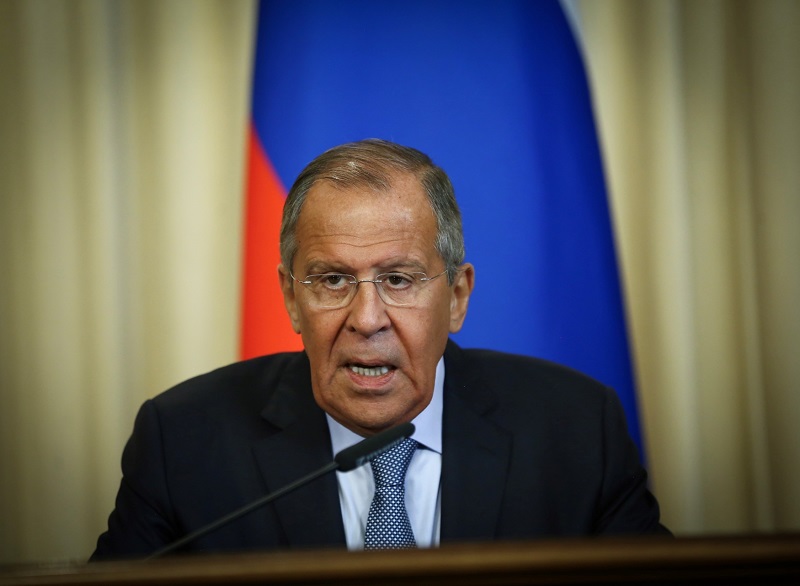 Ruský ministr zahraničí Sergej Lavrov. Ruský ministr zahraničí Sergej Lavrov.