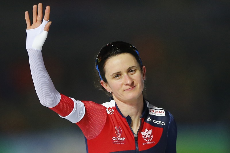 Česká rychlobruslařka Martina Sáblíková.