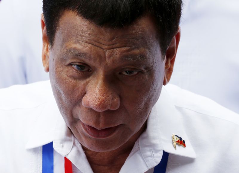 Filipínský prezident Rodrigo Duterte.