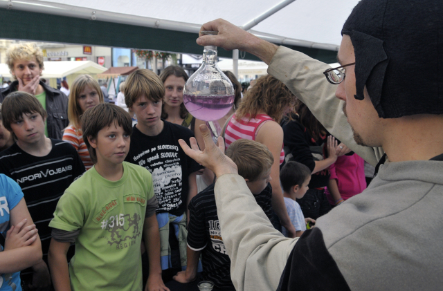Festival vědy.