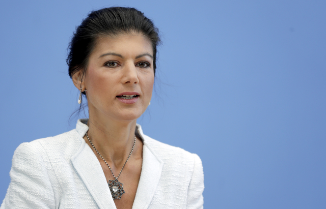 Sahra Wagenknechtová.