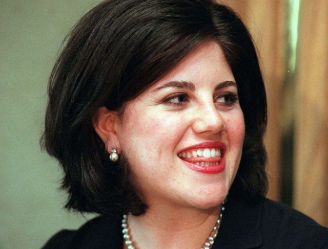 Monica Lewinská. 