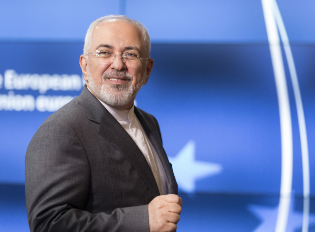 Íránský ministr zahraničí Mohammad Džavád Zaríf.
