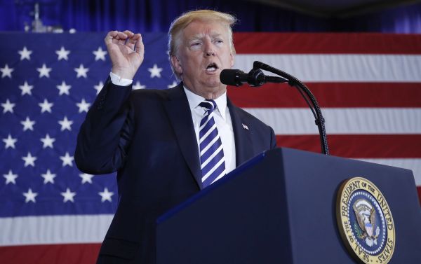 Americký prezident Donald Trump.