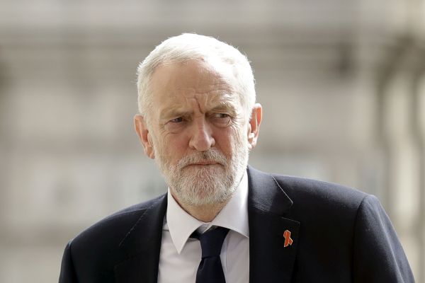 Šéf strany Jeremy Corbyn.