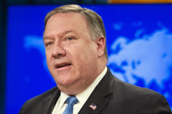 Šéf americké diplomacie Mike Pompeo.