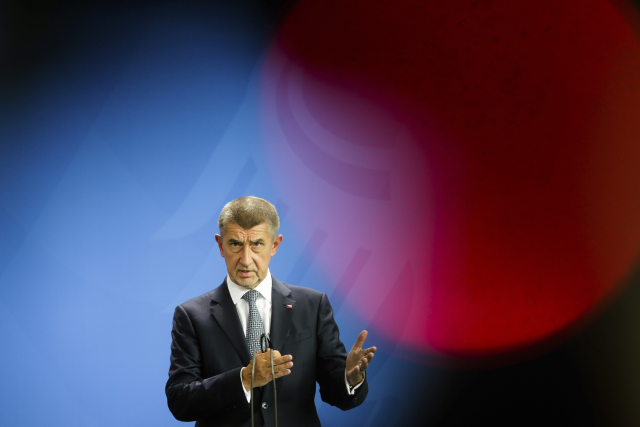 Předseda vlády Andrej Babiš při návštěvě Berlína. Předseda vlády Andrej Babiš při návštěvě Berlína.