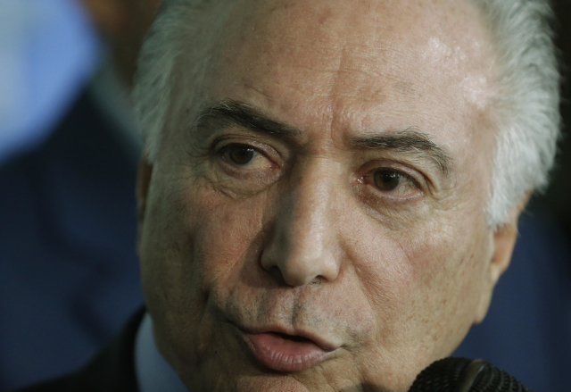 Michel Temer.