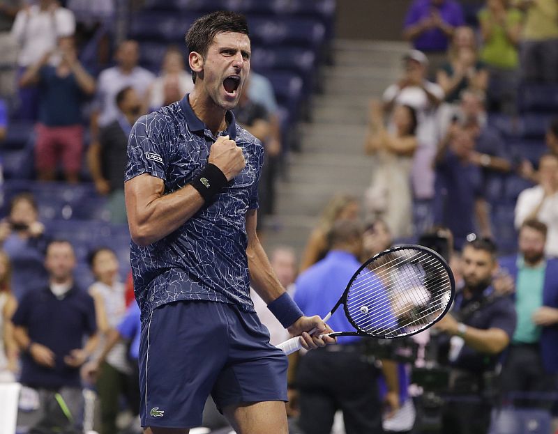 Srbský tenista Novak Djokovič.