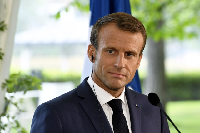 Francouzský prezident Emmanuel Macron.