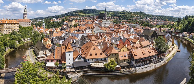 Český Krumlov.