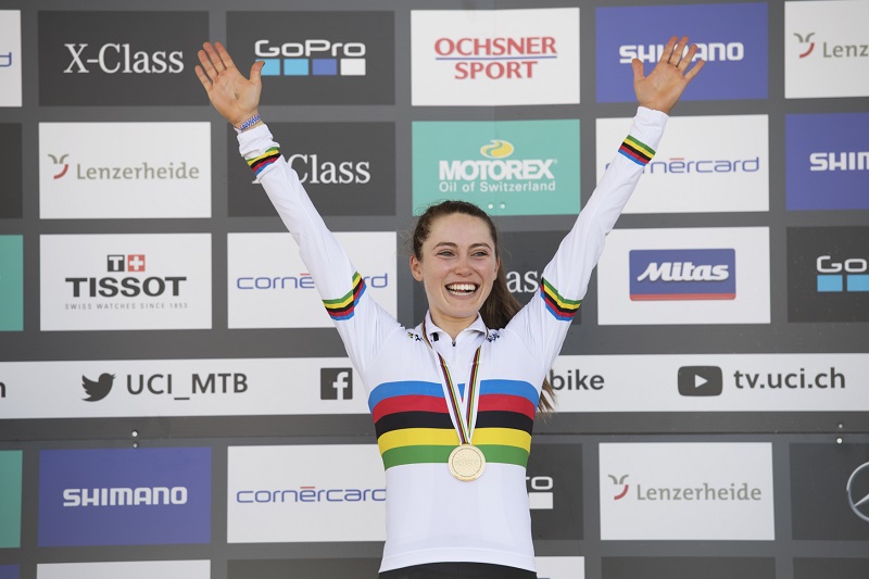 Američanka Kate Courtneyová se stala mistryní světa.