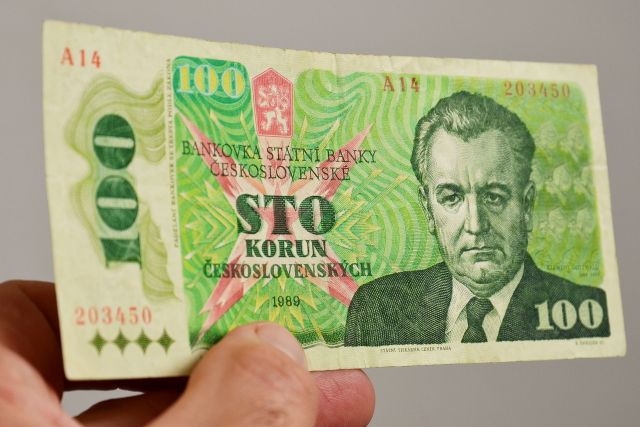 Československá měna.