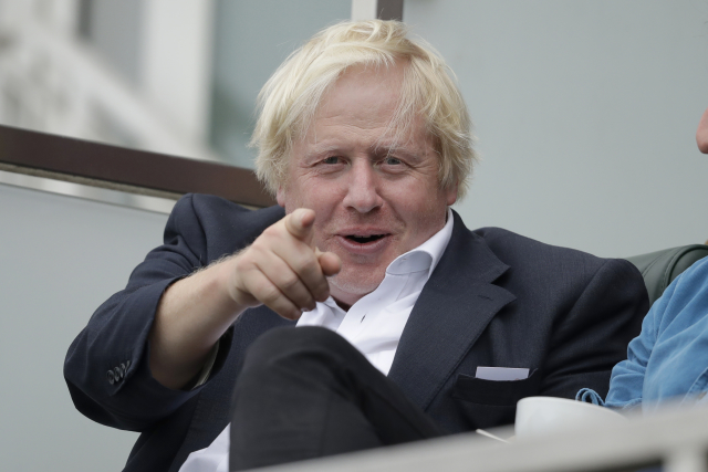 Bývalý britský ministr zahraničí Boris Johnson.