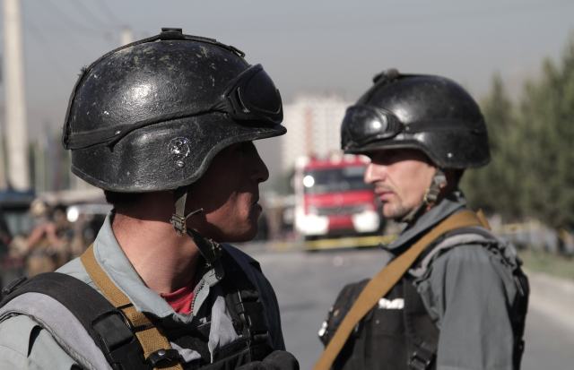 Afghánská policie.