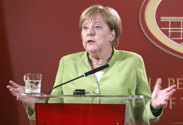Německá kancléřka Angela Markelová.