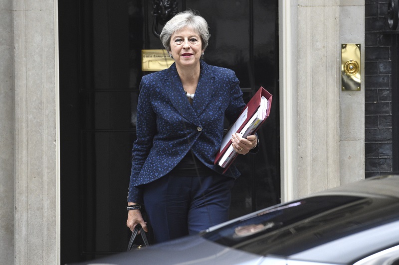 Britská premiérka Theresa Mayová.