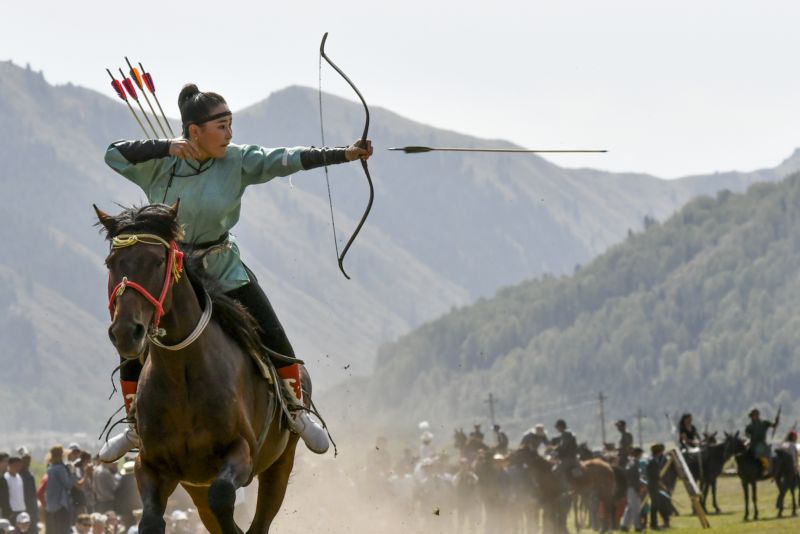 Světové nomádské hry v Kyrgyzstánu.