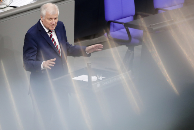 Ministr vnitra Horst Seehofer (CSU).