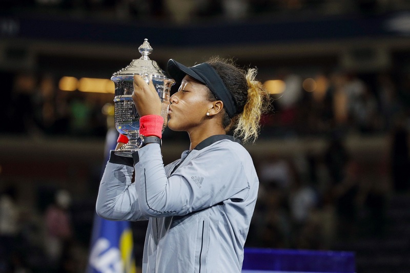 Naomi Ósakaová, vítězka US Open.