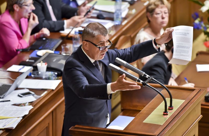 Premiér Andrej Babiš.