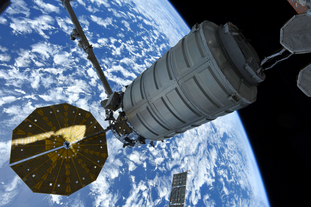 Mezinárodní vesmírná stanice ISS (ilustrační foto). Mezinárodní vesmírná stanice ISS (ilustrační foto).