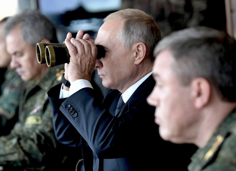 Ruský prezident Vladimir Putin.