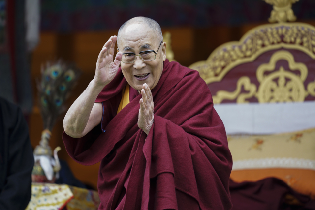 Tibetský duchovní vůdce dalajlama.