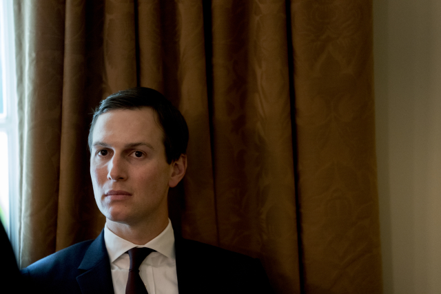 Poradce amerického prezidenta pro Blízký východ Jared Kushner.