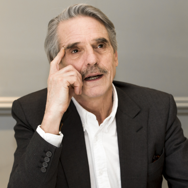 Herec Jeremy Irons.