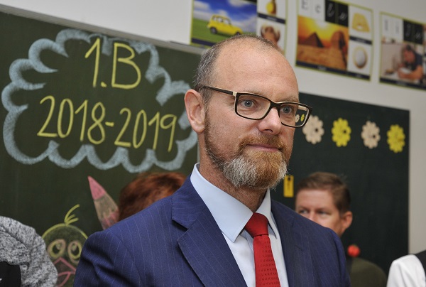 Ministr školství Robert Plaga (ANO).
