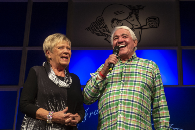 Jaroslava Obermaierová a Jiří Krampol dostali cenu za mistrovství v dabingu.