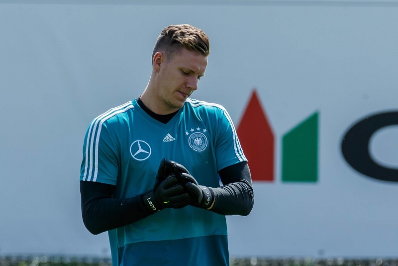 Německý brankář Bernd Leno.