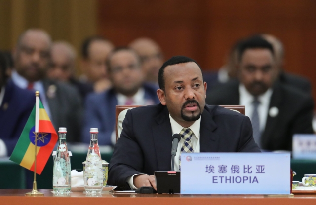 Současný premiér Etiopie Abiy Ahmed.