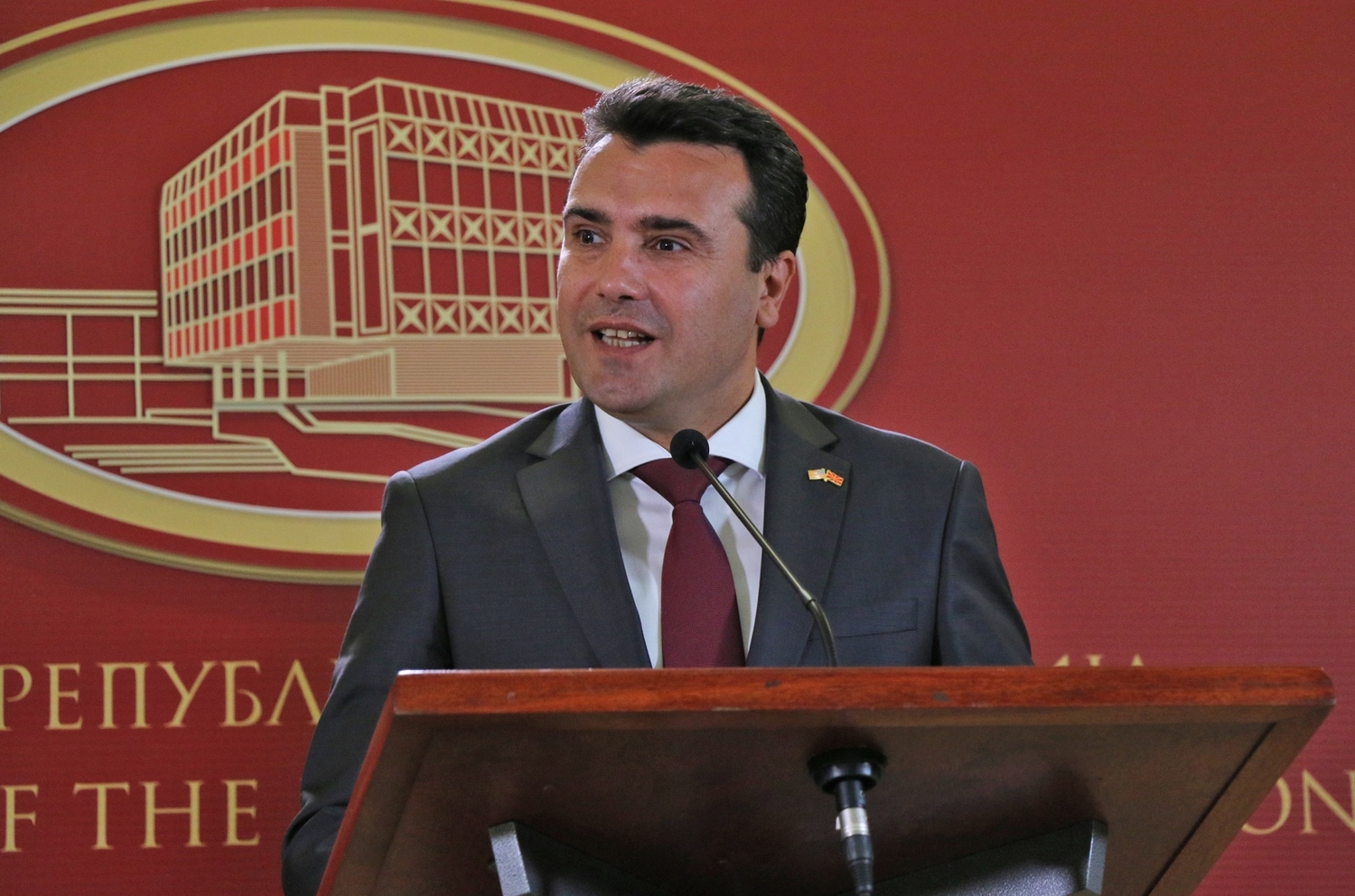 Makedonský premiér Zoran Zaev.