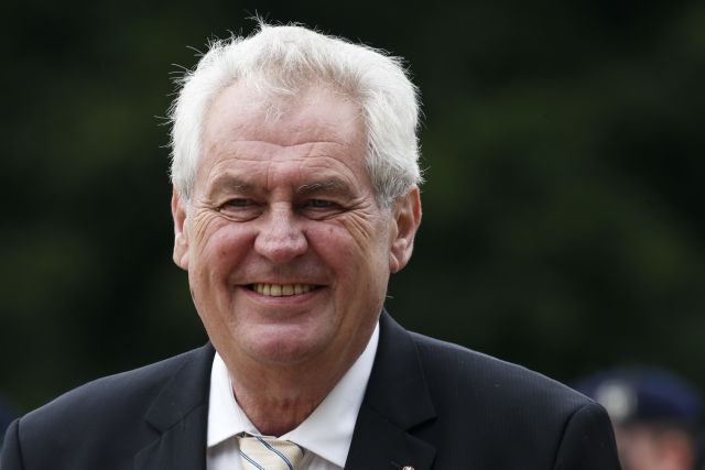 Prezident Miloš Zeman.