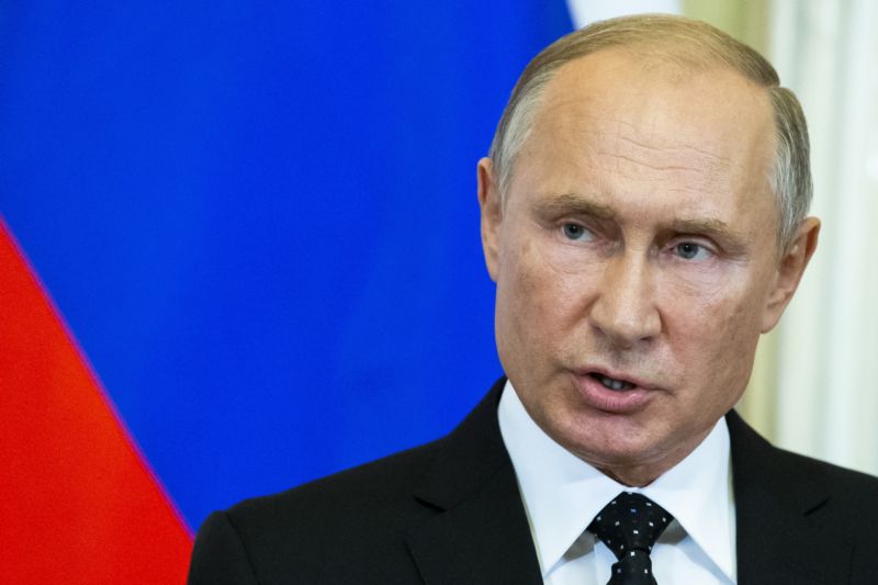 Ruský prezident Vladimir Putin.