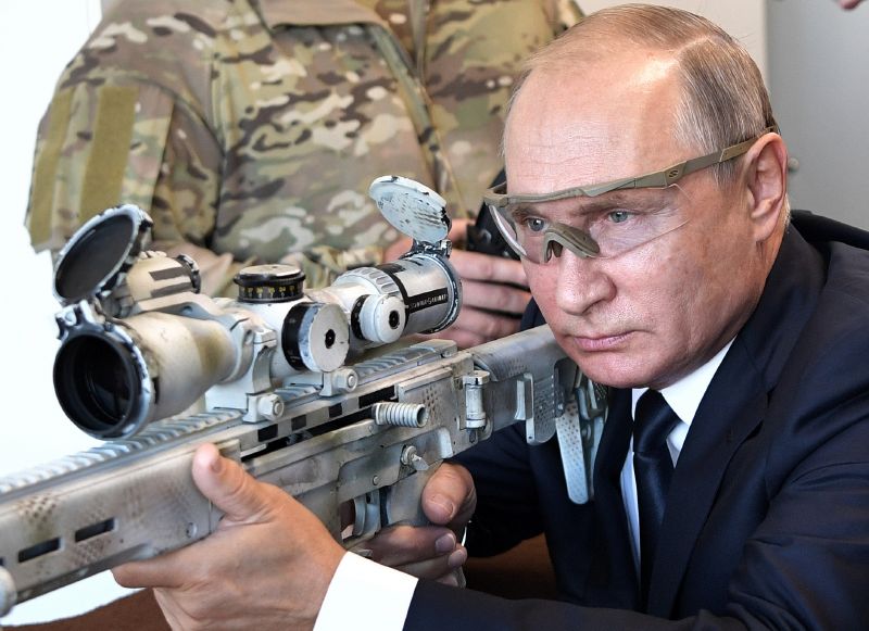 Ruský prezident Vladimír Putin.