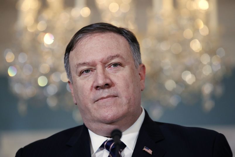 Americký ministr zahraničí Mike Pompeo.