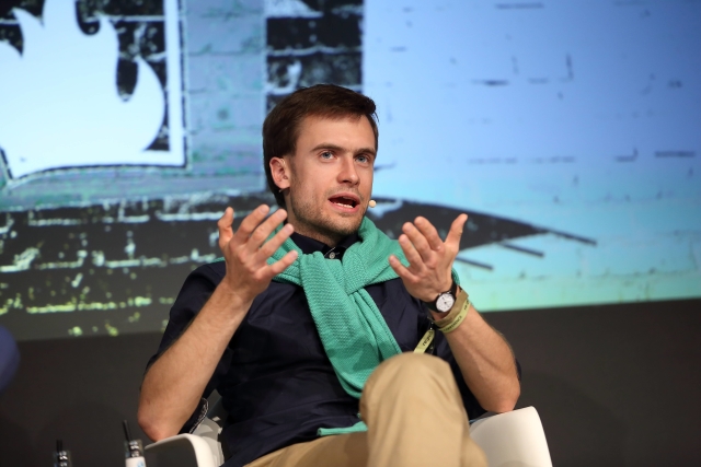 Zakladatel a bývalý vůdce ruské protestní skupiny Pussy Riot Pjotr Verzilov.