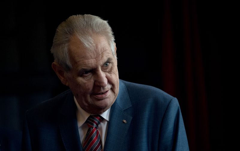 Prezident Miloš Zeman.
