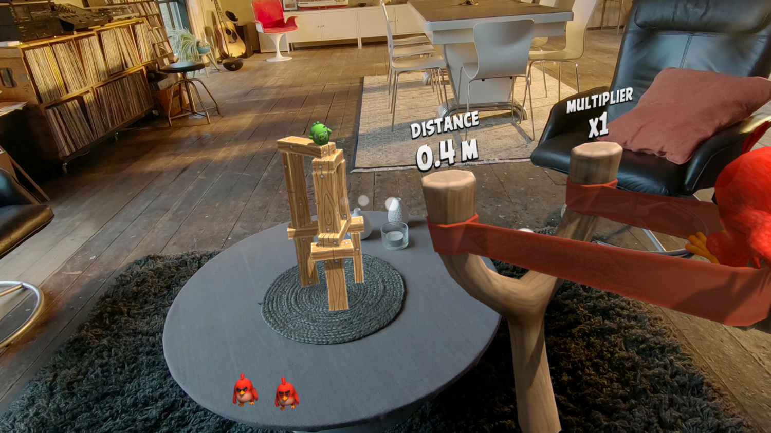 Angry Birds se dočkalo pokračování pro augmentovanou realitu.